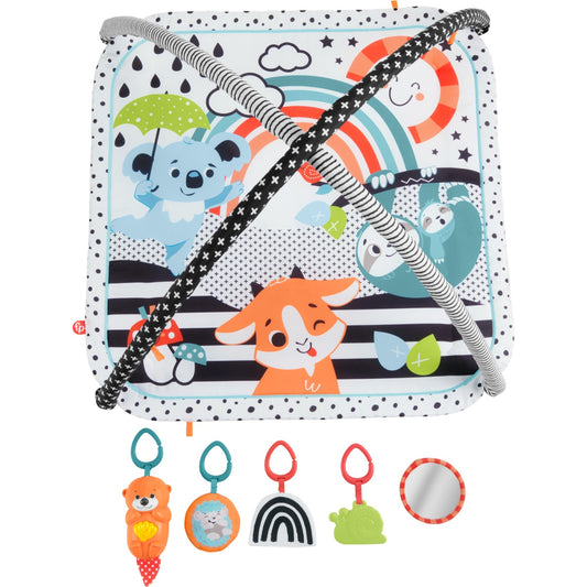 🧸 Alfombra de Juego Sensorial Fisher-Flow 🎶🦝